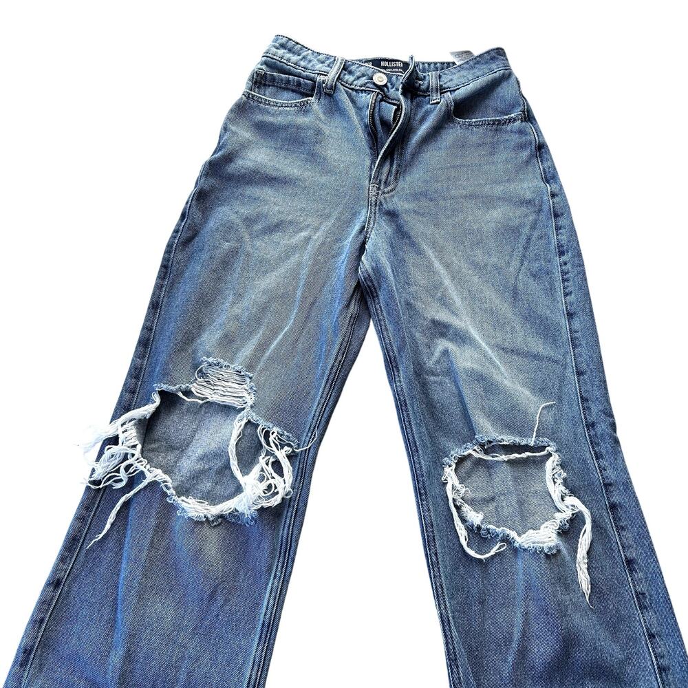 Hollister Women's Ultra High Rise Baggy Jeans Size 24R